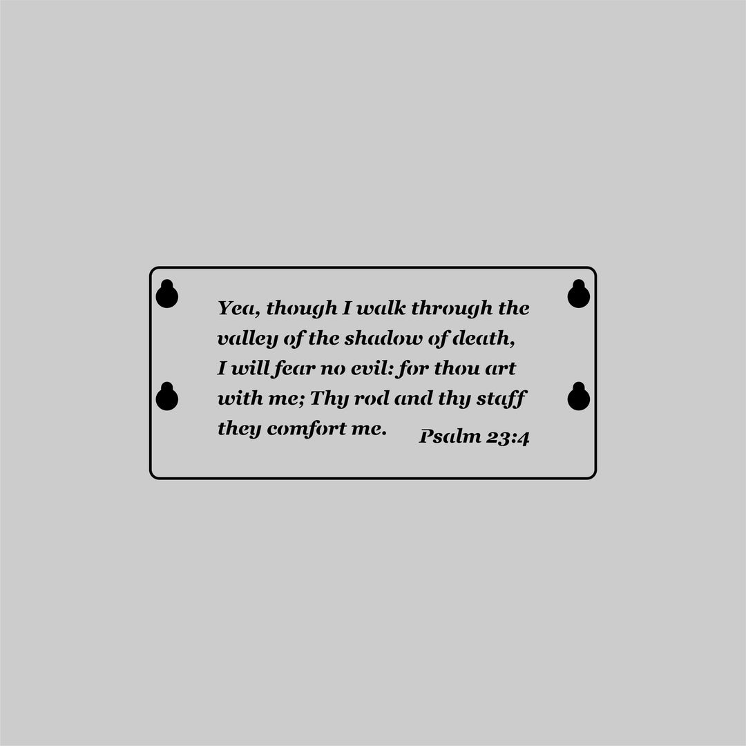 Psalm 23:4 - LITTLE GUY