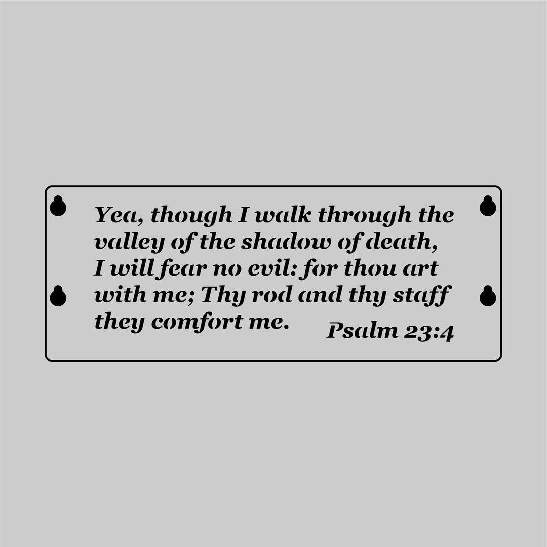 Psalm 23:4 - BIG GUY