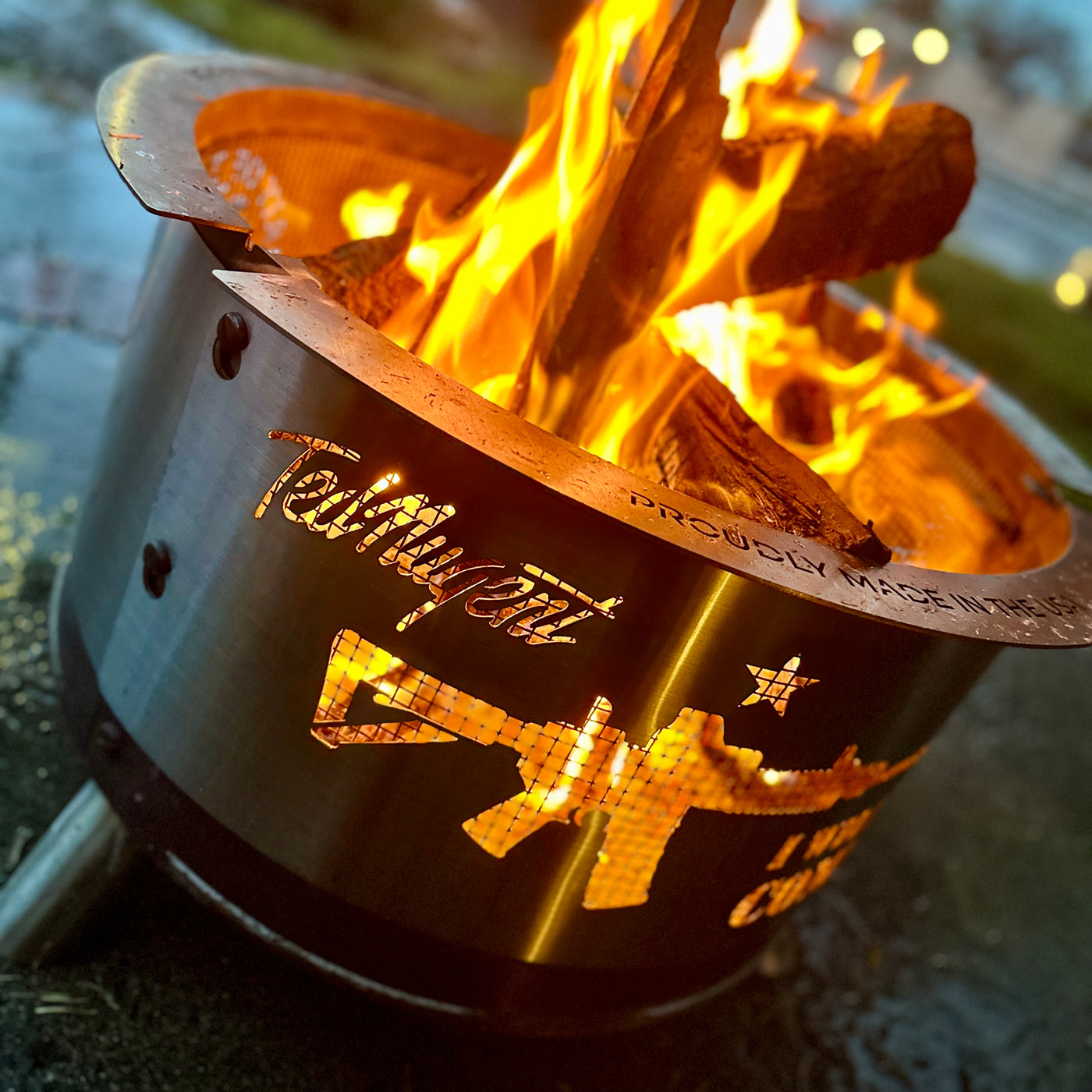 TED NUGENT MYFIRESIDE FIRE PIT