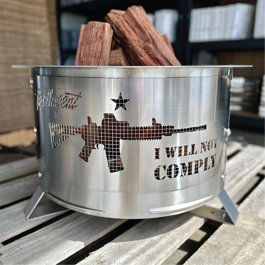 TED NUGENT MYFIRESIDE FIRE PIT