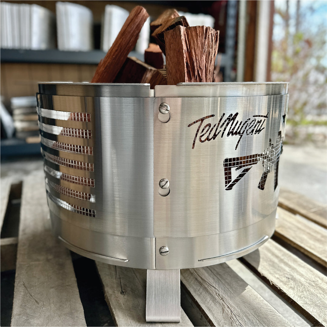 TED NUGENT MYFIRESIDE FIRE PIT