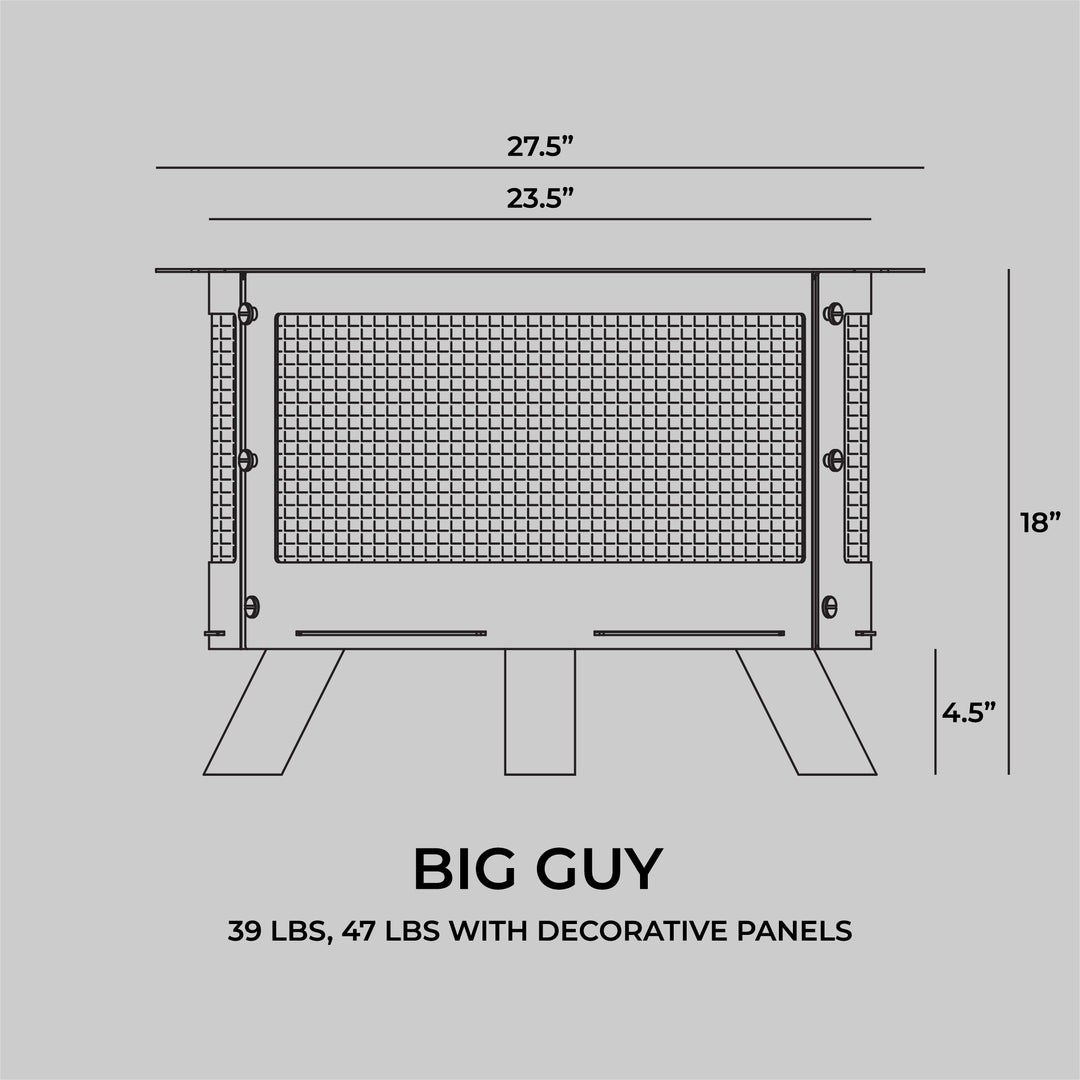 MYFIRESIDE FIRE PIT 24 - BIG GUY