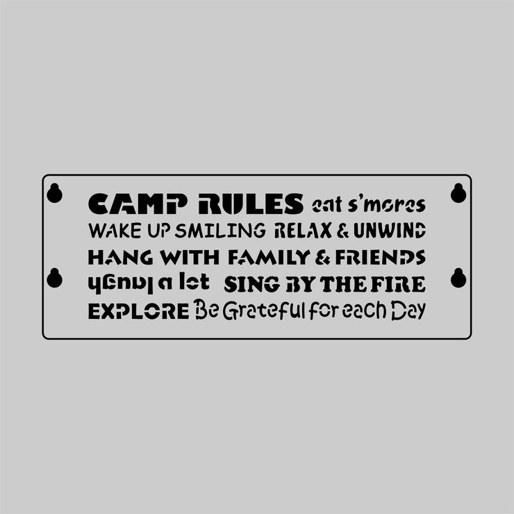 Camp Rules - BIG GUY